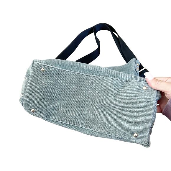 Aimee Kestenberg Denim Flap Slouchy Crossbody - Picture 3 of 8
